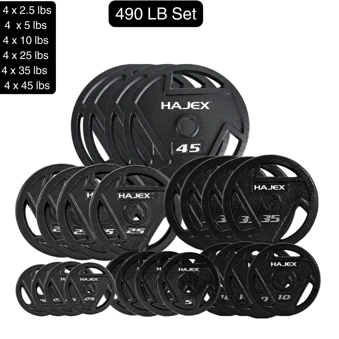 HAJEX Olympic Weight Plate Sets
