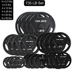 HAJEX Olympic Weight Plate Sets