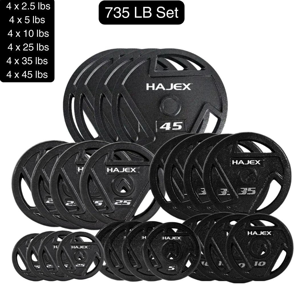 HAJEX Olympic Weight Plate Sets