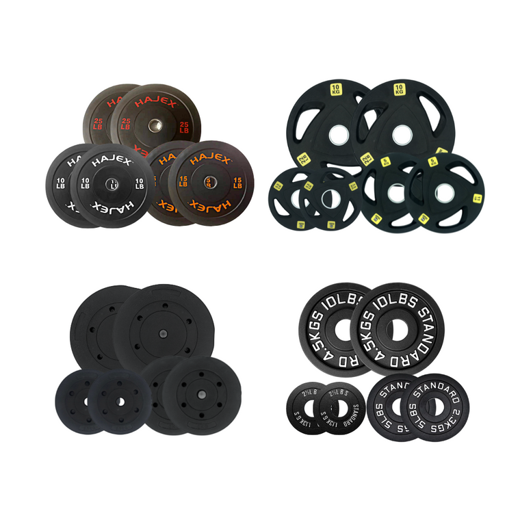 HAJEX Olympic Weight Plate Sets