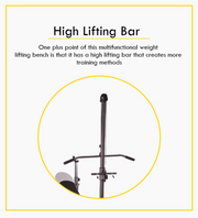 Adjustable Workout Bench with Weight Sets