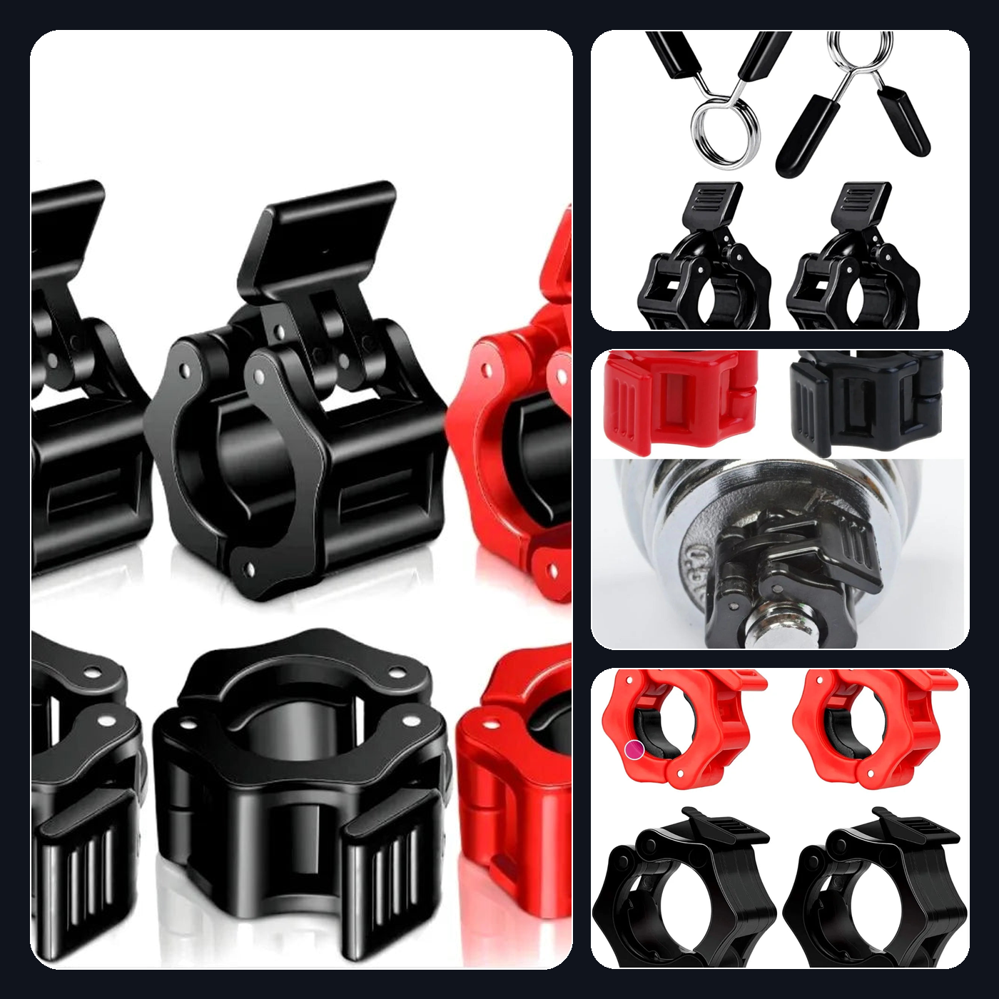 Clips de fixation pour haltères