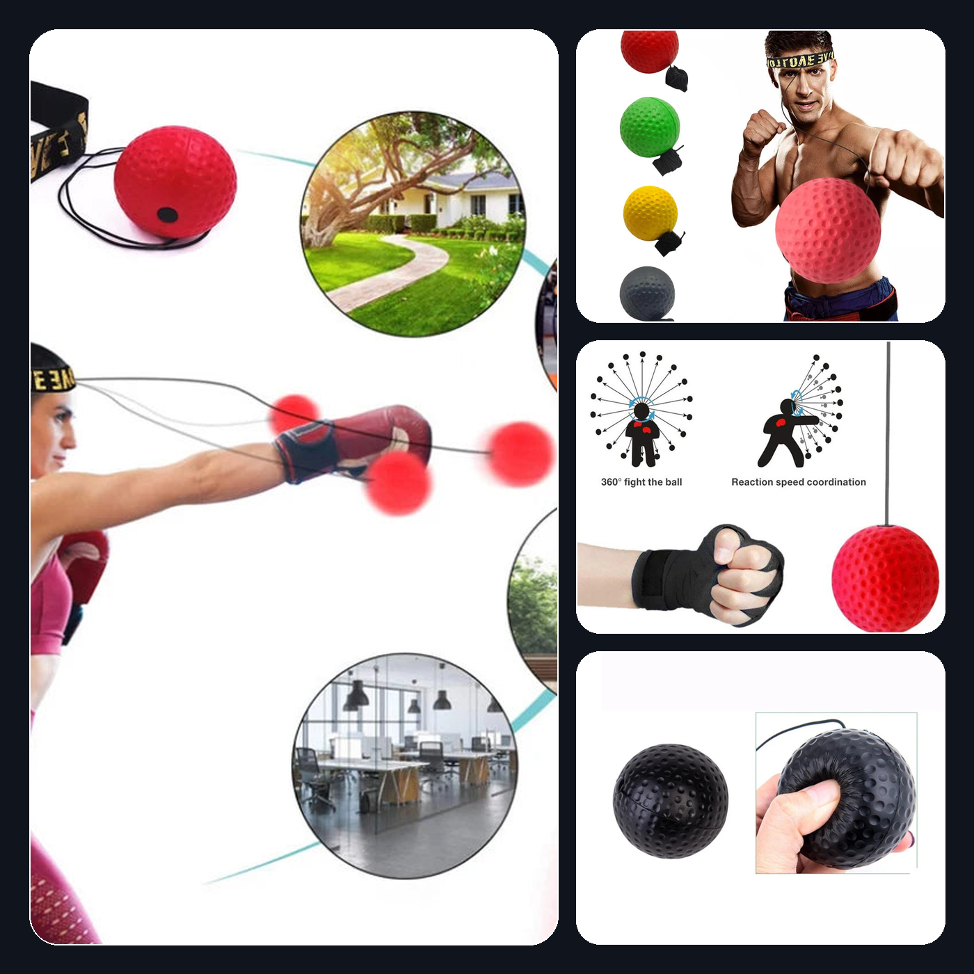 Boxing Reflex Training Ball