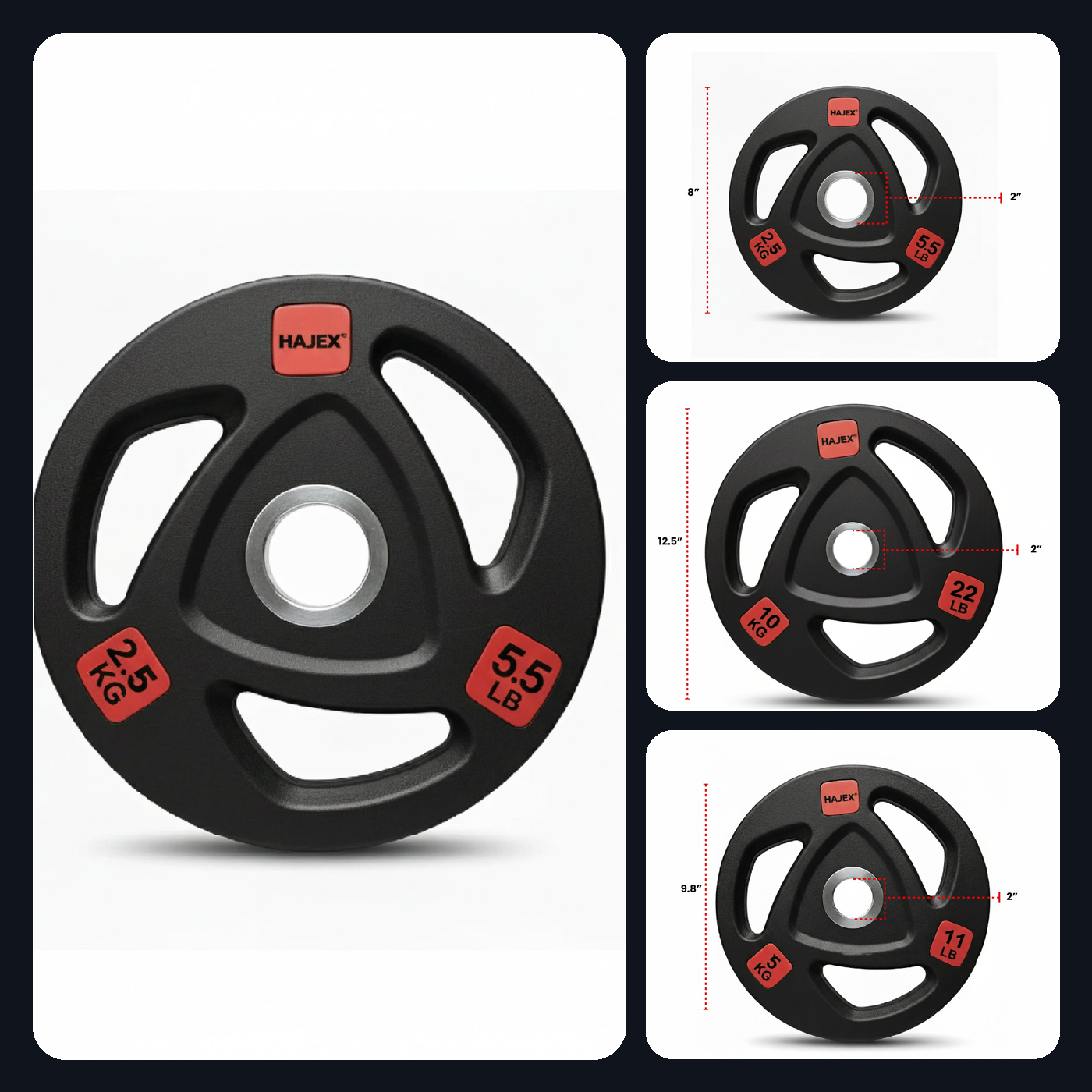HAJEX Olympic Weight Plates