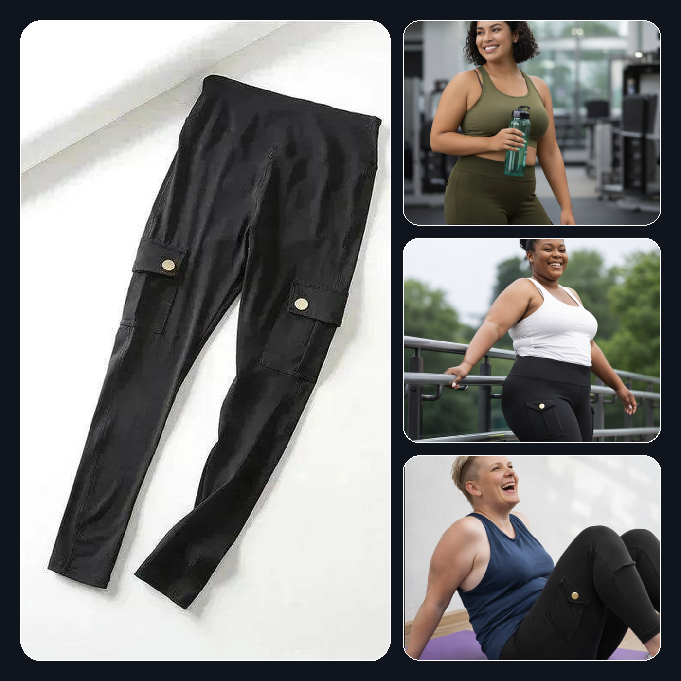 High elastic gym pants