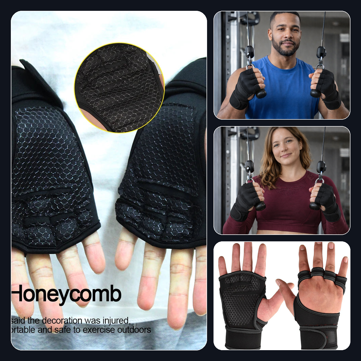 Gants de sport Ultimate Grip
